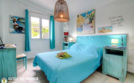 Chambre d'Hôtes à Pianotoli Caldarello - le sud Corse - labellisé Gîtes de France : La chambre N ° bed and Breakfast22772 Pianottoli-Caldarello - Corse - Chambre d'Hôtes à Pianotoli Caldarello - le sud Corse - labellisé Gîtes de France : La chambre