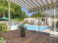 Chambre d'h&ocirc;tes - 21451 - Sarrola Carcopino - Le Grand Ajaccio - Labellis&eacute; G&icirc;tes de France - la terrasse c&ocirc;t&eacute; piscine