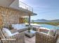 Chambre d'hôtes à Sainte-Lucie de Porto-Vecchio, le Sud Corse :la terrasse commune Chambre d'hôtes à Sainte-Lucie de Porto-Vecchio, le Sud Corse :la terrasse commune