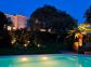 Chambre d'hôtes à Calcatoggio, la côte ouest, en Corse du Sud, labellisé Gîtes de France : la piscine de nuit Chambre d'hôtes à Calcatoggio, la côte ouest, en Corse du Sud, labellisé Gîtes de France : la piscine de nuit