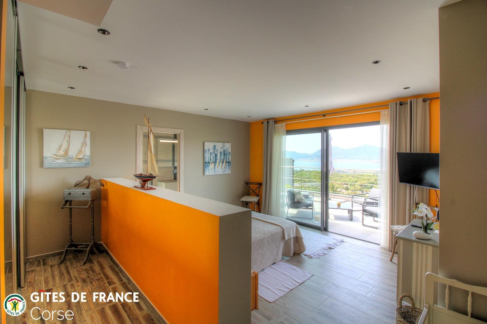 Chambre d'hôtes à Sainte-Lucie de Porto-Vecchio, le Sud Corse :la chambre 3 photo 25