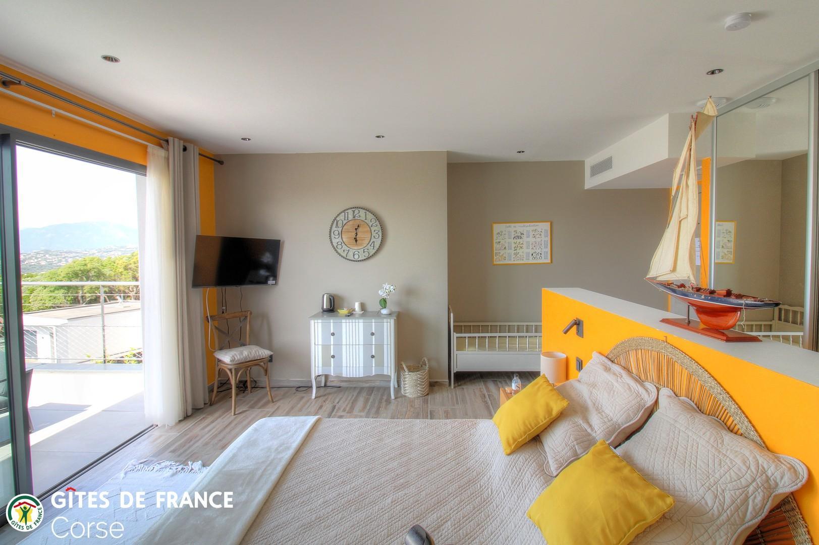 Chambre d'hôtes à Sainte-Lucie de Porto-Vecchio, le Sud Corse :la chambre 3 photo 27