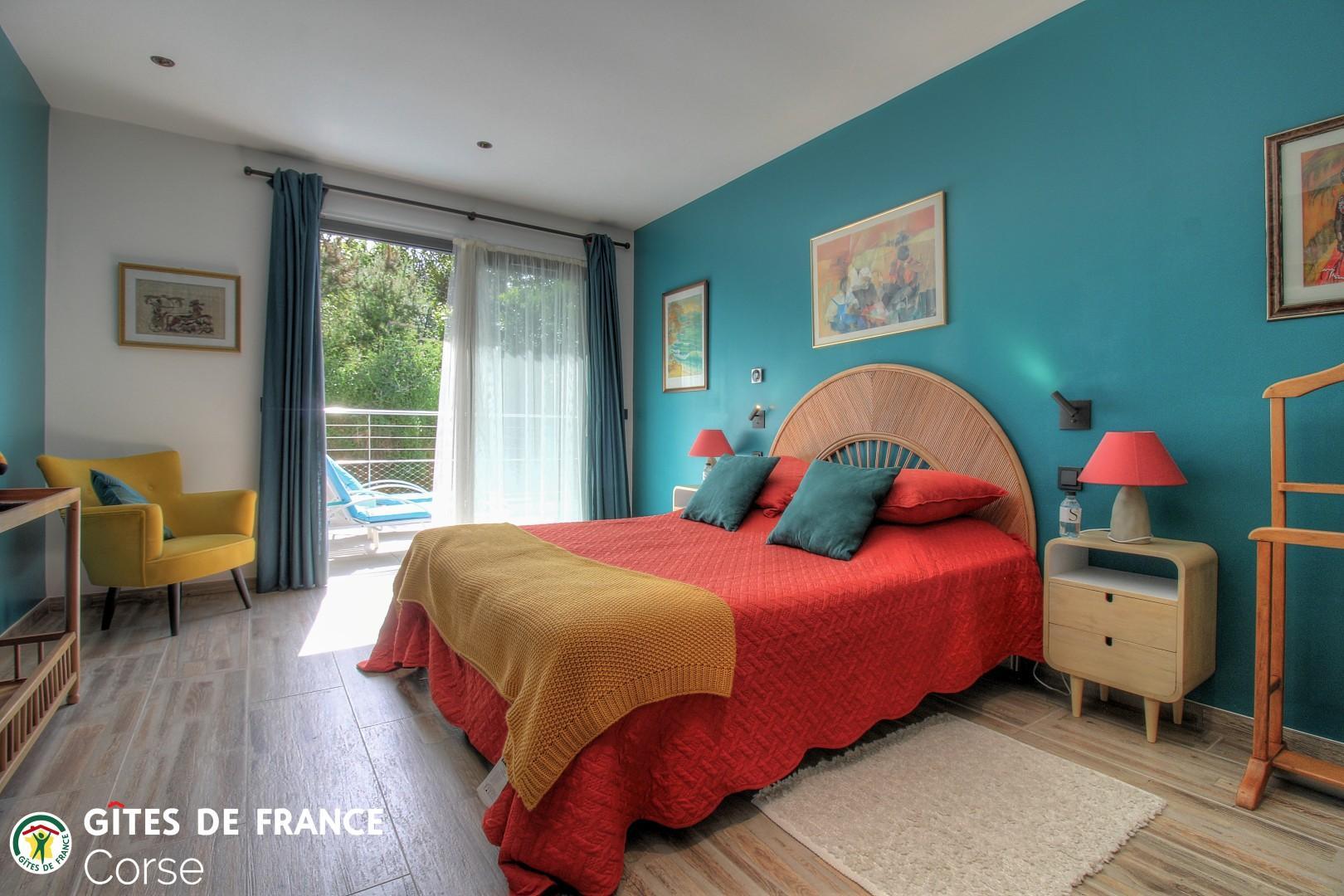 Chambre d'hôtes à Sainte-Lucie de Porto-Vecchio, le Sud Corse :la chambre 4 photo 36