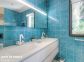 Chambre d'hôtes à Sainte-Lucie de Porto-Vecchio, le Sud Corse :la salle d'eau de la chambre 4 Chambre d'hôtes à Sainte-Lucie de Porto-Vecchio, le Sud Corse :la salle d'eau de la chambre 4